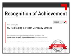 GMI recognition for HC Packaging Vietnam Company Limited, complete document
