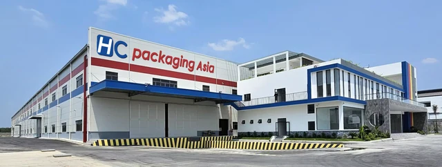HC Packaging Vietnam Core Factory exterior with branded building frontage