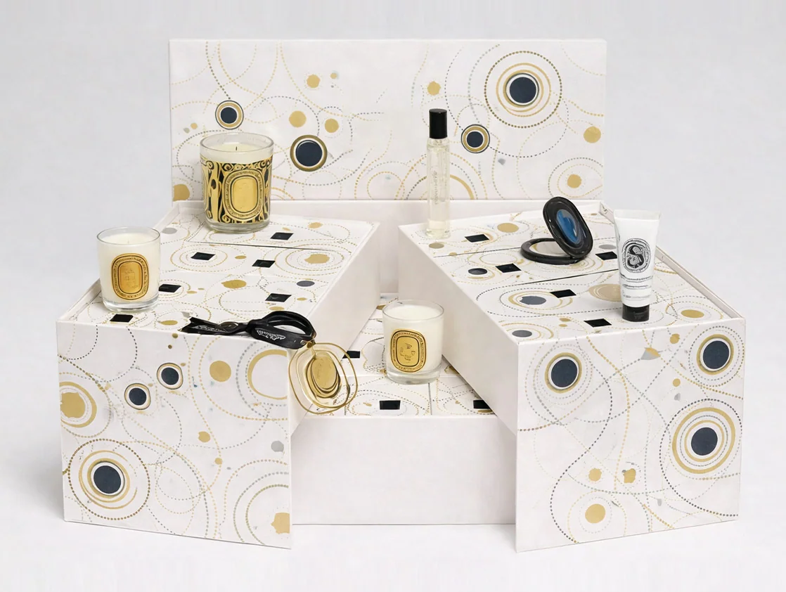 Custom packaging example: Custom Aromatherapy Advent Calendar Box