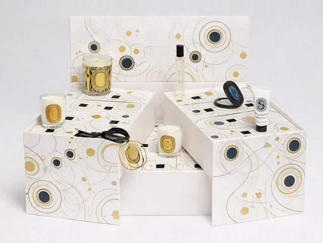 Aromatherapy advent calendar box
